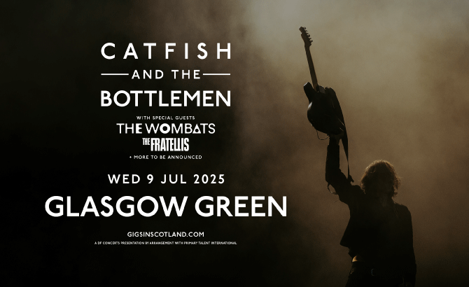 Venue seating chart for Catfish and the Bottlemen for reference only